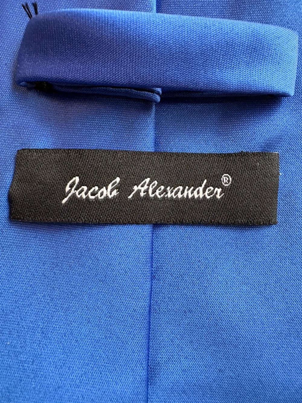 Royal Blue Jacob Alexander Classic Necktie